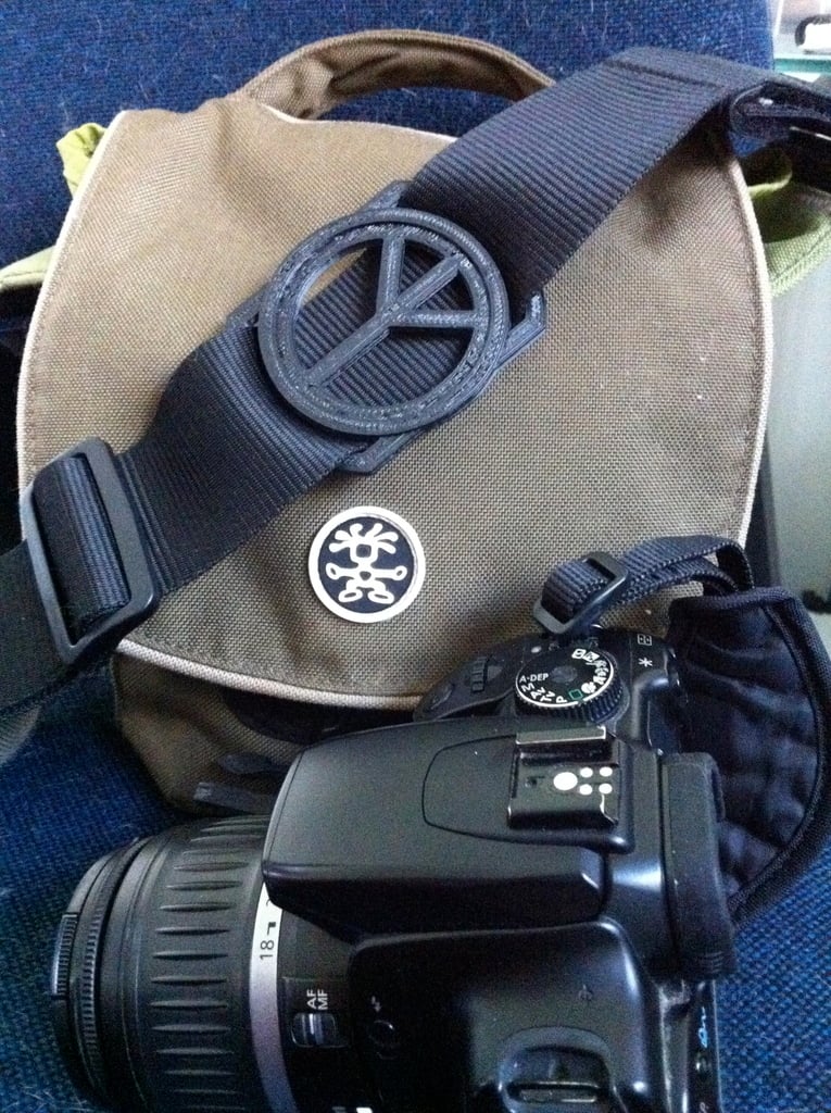 Kameralinsskyddshållare för Crumpler "Four Million Dollar Home"-väska