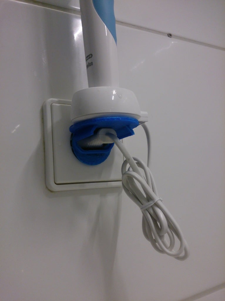 Eurostik Elektrisk tandborsthållare med hylla
