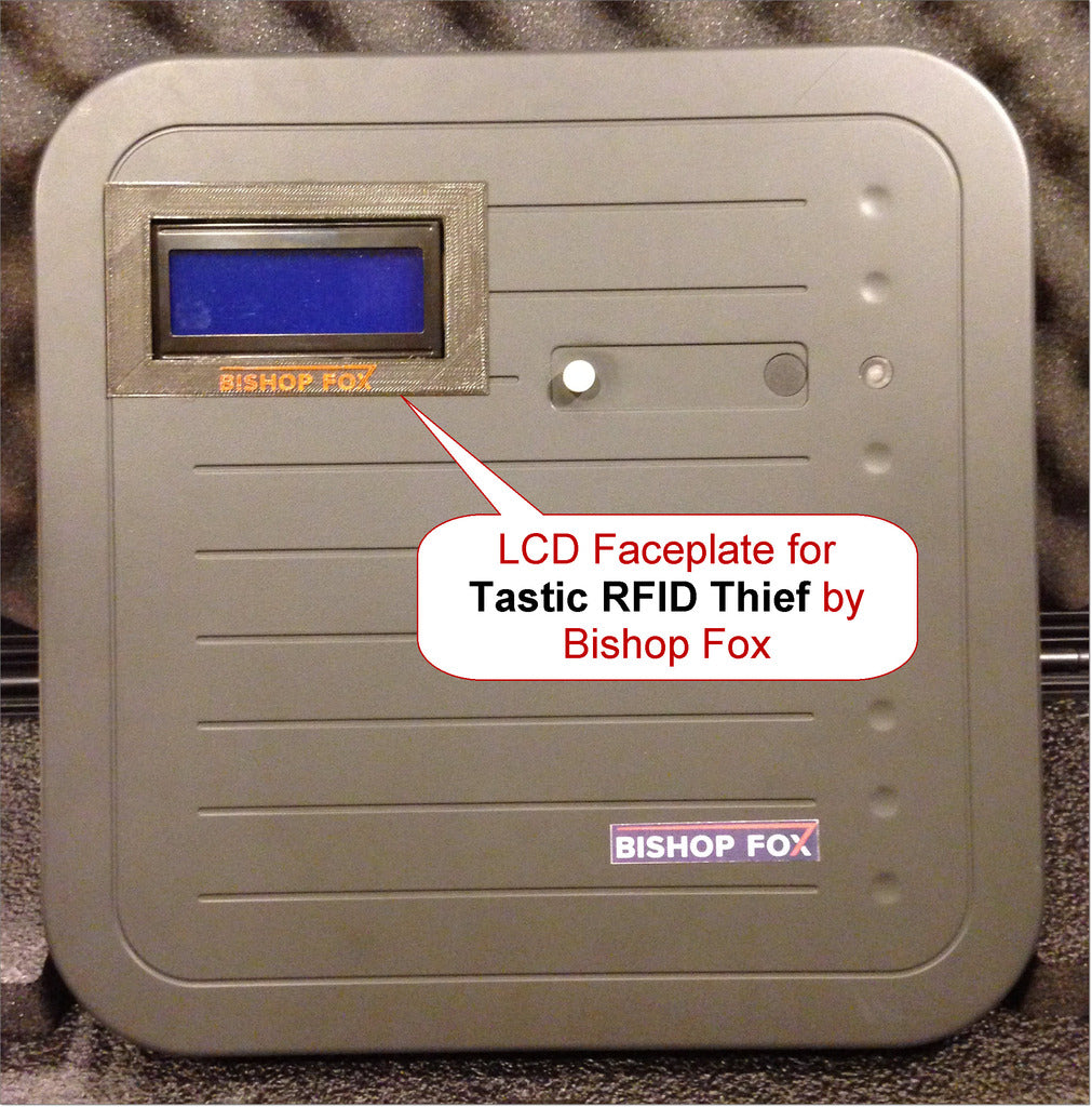 LCD frontpanel 20x4 för Tastic RFID Thief av Bishop Fox
