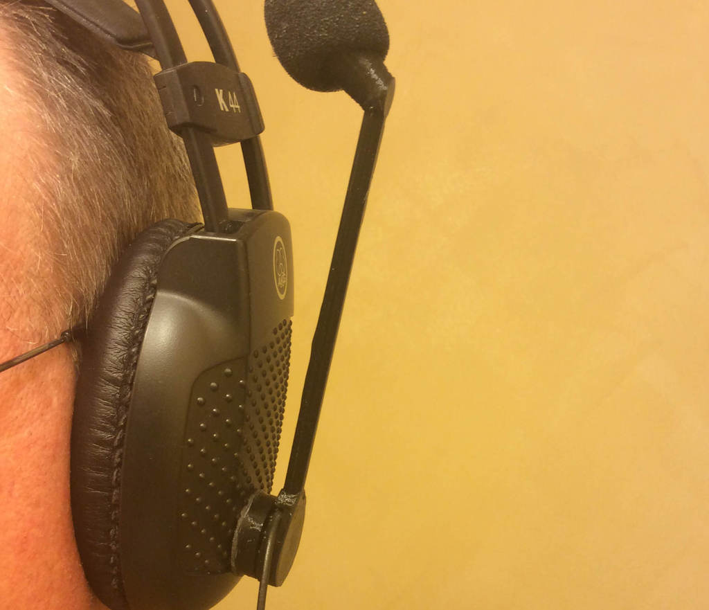 Anpassningsbar headsetmikrofonbom