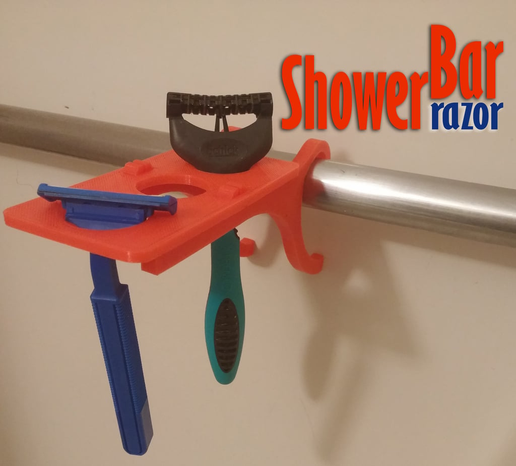 ShowerBar - Razor Edition - Shower Caddy för rakblad