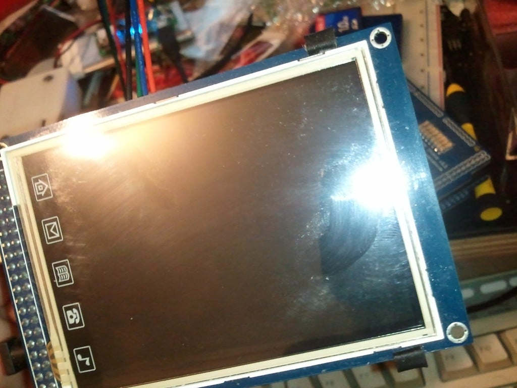 LCD-skärmshållare till Arduino Mega Iteadstudio
