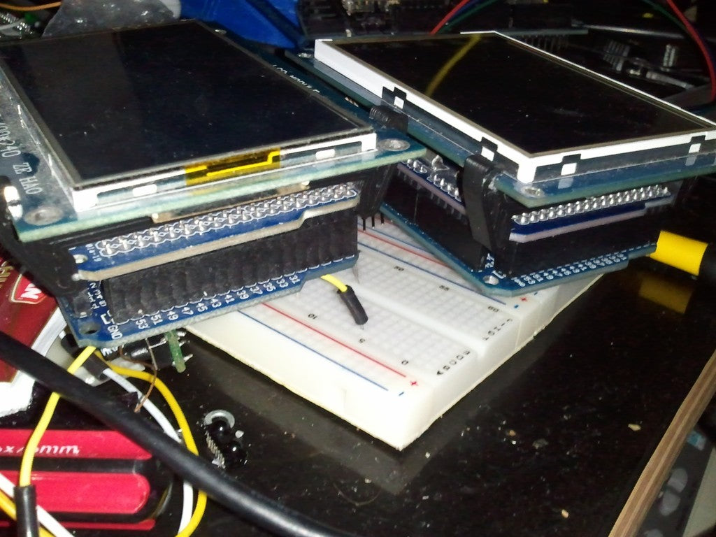 LCD-skärmshållare till Arduino Mega Iteadstudio