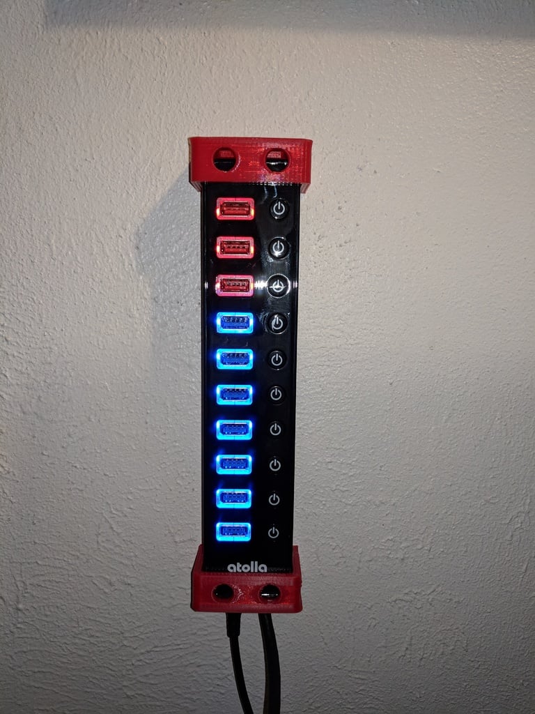 Atolla USB hub väggfäste