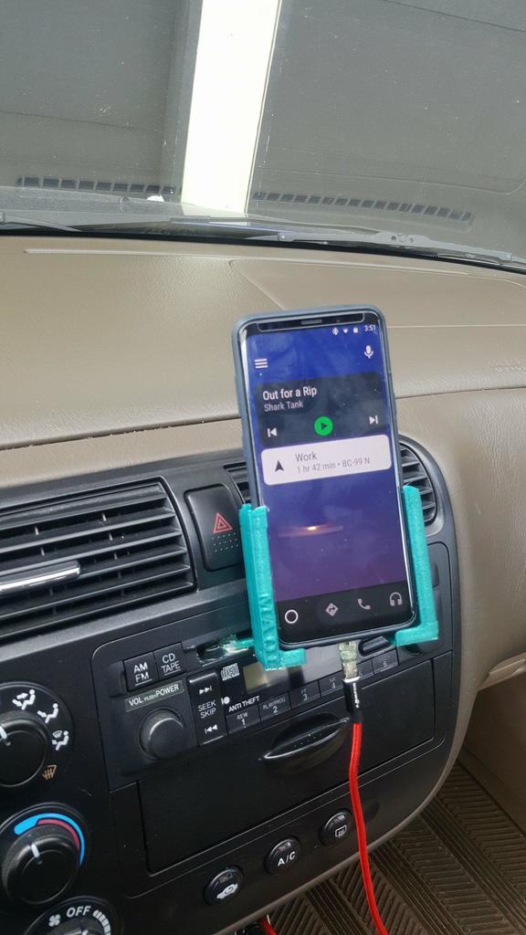 Galaxy S9 Plus Hållare till Honda Civic med CD-plats