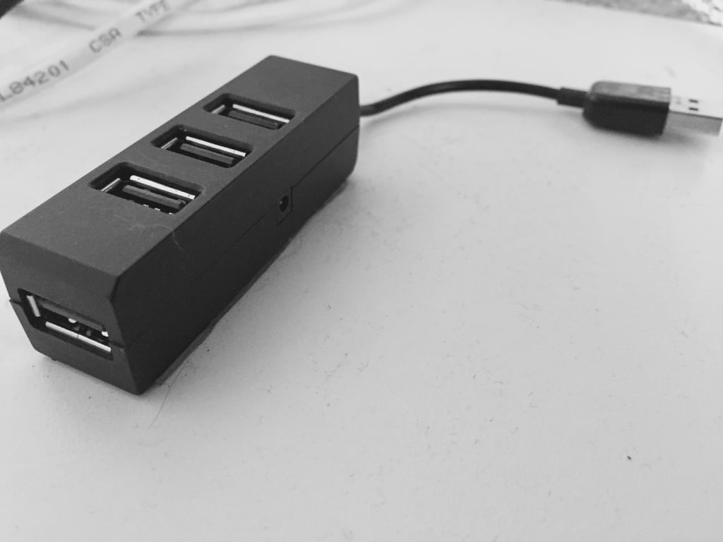 USB HUB Panelmonteringskapsel för CNC och Raspberry Pi