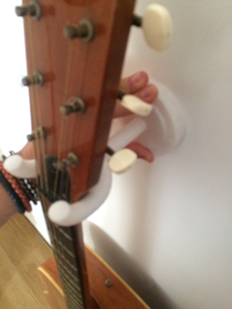 Gitarr väggstativ för 3D Print