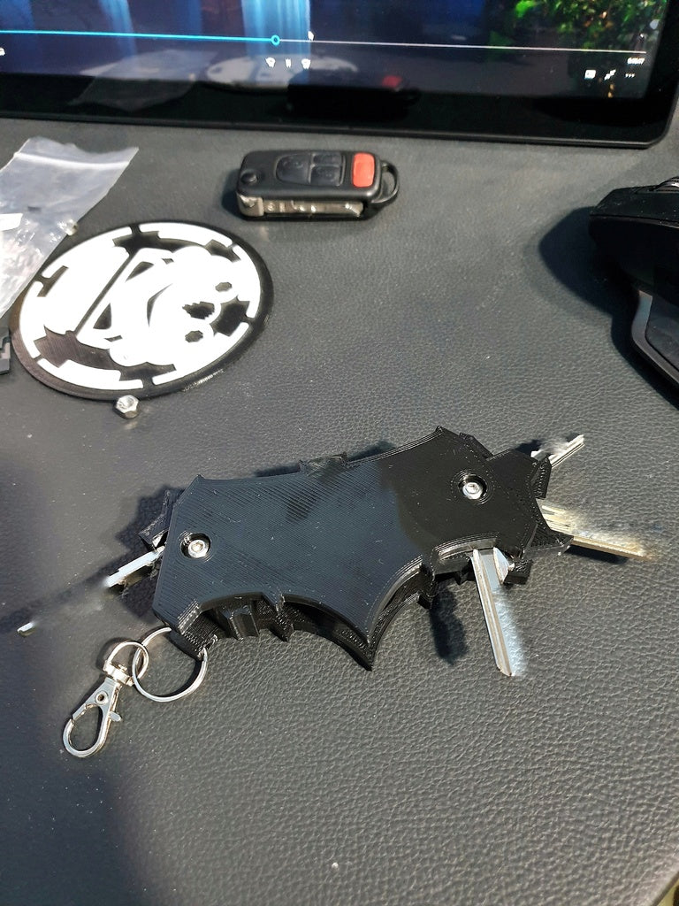 Batman Key Organizer med NFC-taggar