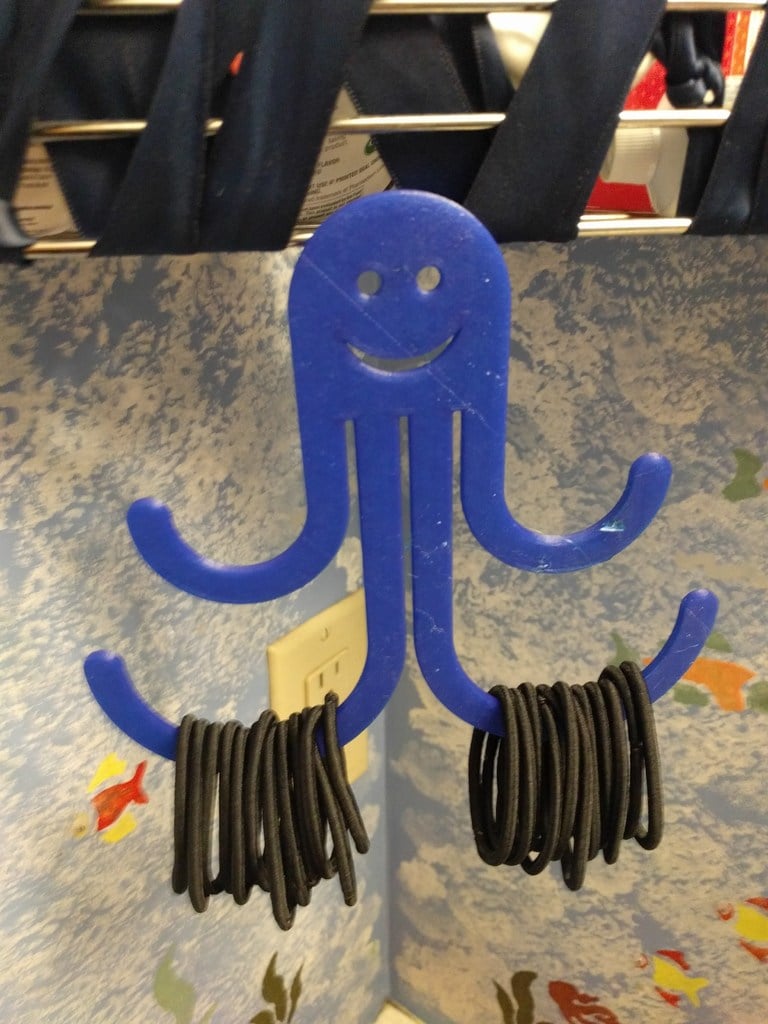 Octopus hår slipshållare