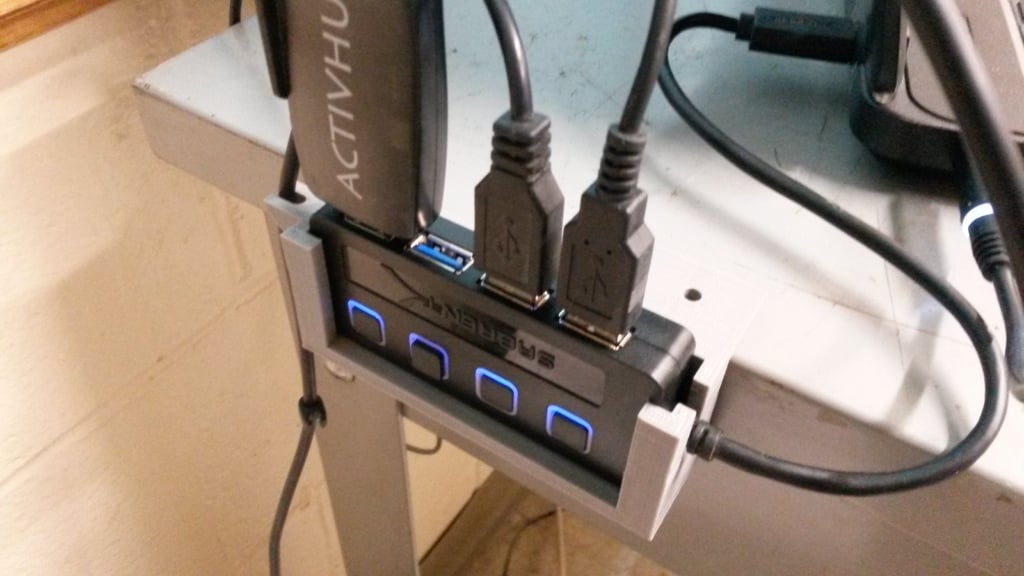 Skrivbordshållare för Sabrent 4-Port USB Hub