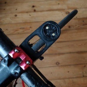 Garmin Edge GPS-fäste med alternativ för kam- och lampstöd