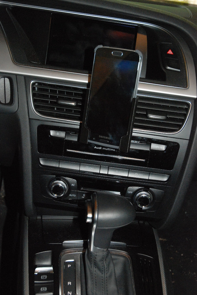 Mobiltelefonhållare för bil, använder CD-fack, kompatibel med Samsung Galaxy S6 och Audi A4