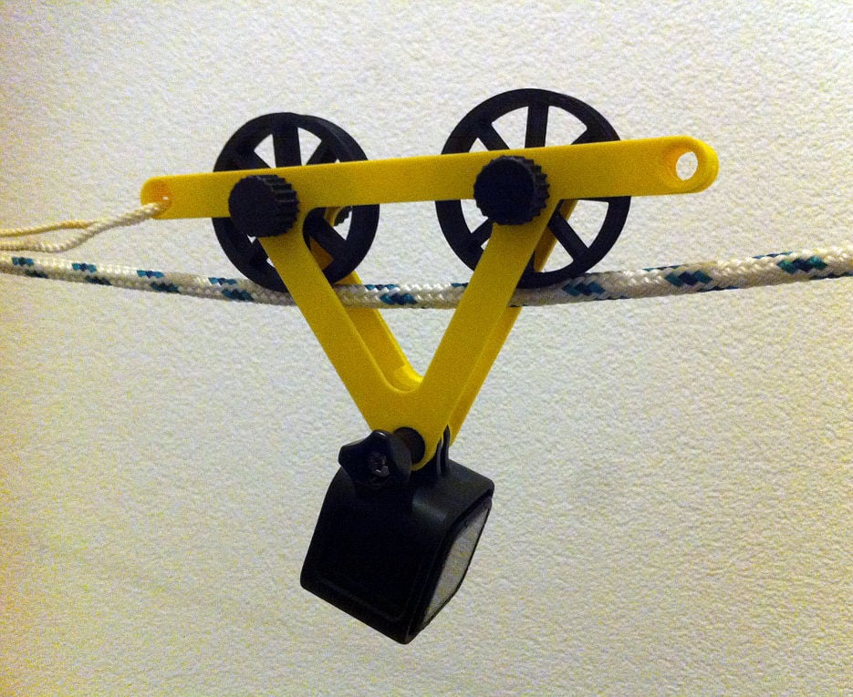 GoPro Cable Dolly för segelbåt