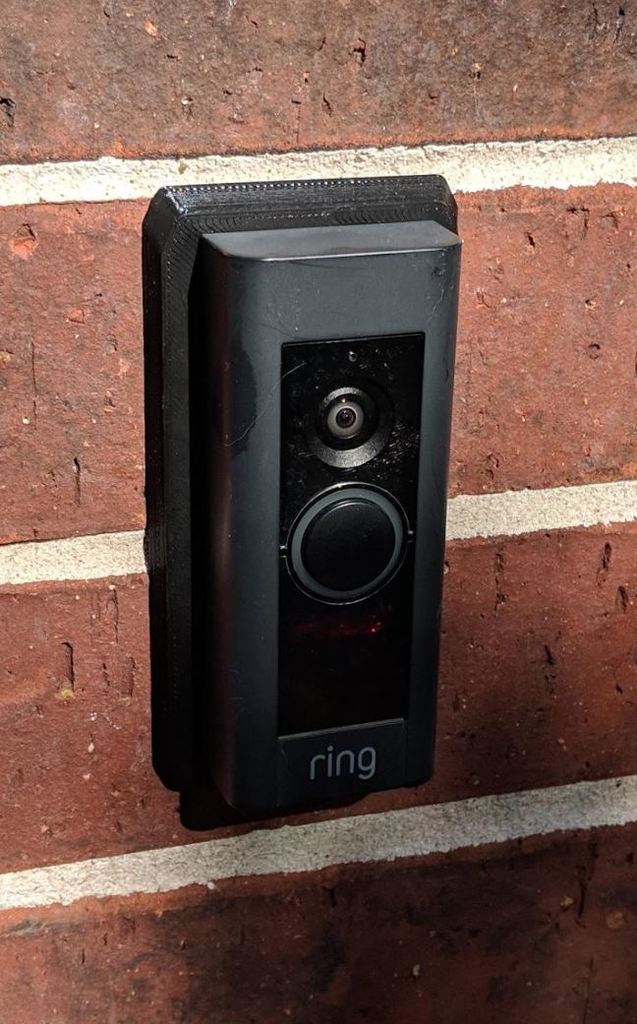 Ring Doorbell Pro Väggplatta med 1/4 tums mellanlägg