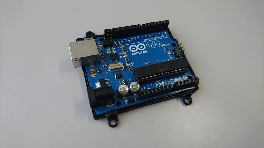 Snap-in montering för Arduino Uno