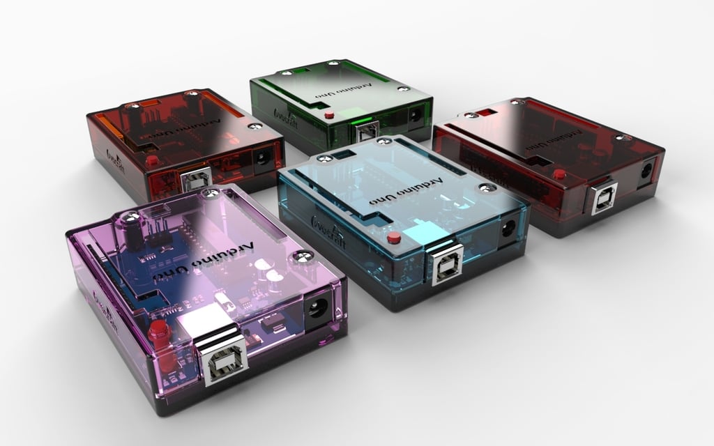 3D-utskrivbart fodral för Arduino Uno