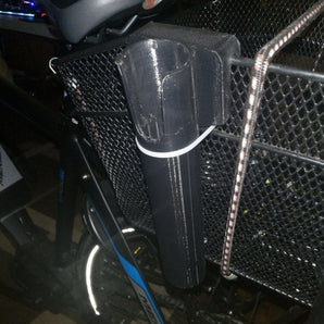 Cykelkorg fiskespö hållare för camping och cykelturer