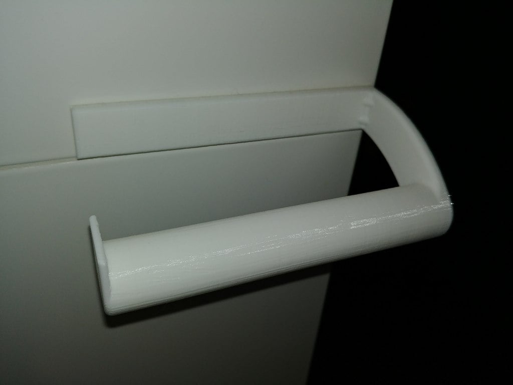 Toalettpappershållare med förstärkning för badrum