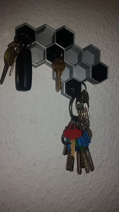 Honeycomb Key Hold Organizer
