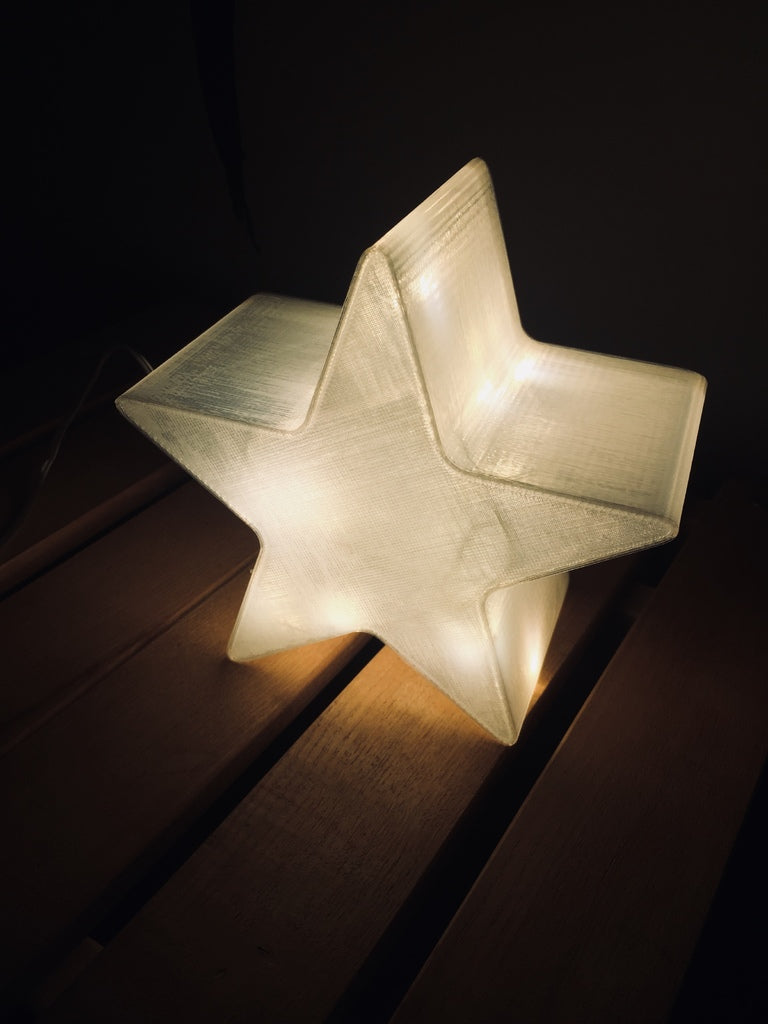 Juldekoration: Julstjärna för LED-ljus eller LED-ljus