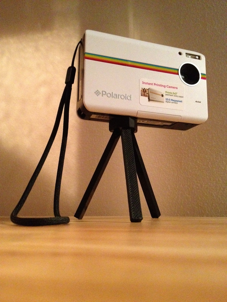 Ministativ med utskrivbara ben för små kameror
