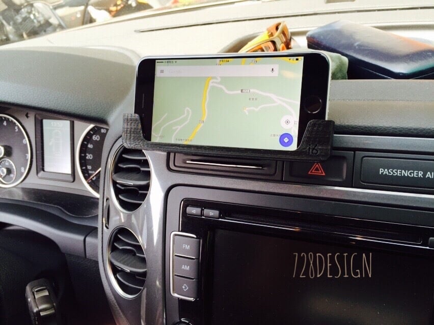 iPhone 6-hållare för VW Tiguan 2014