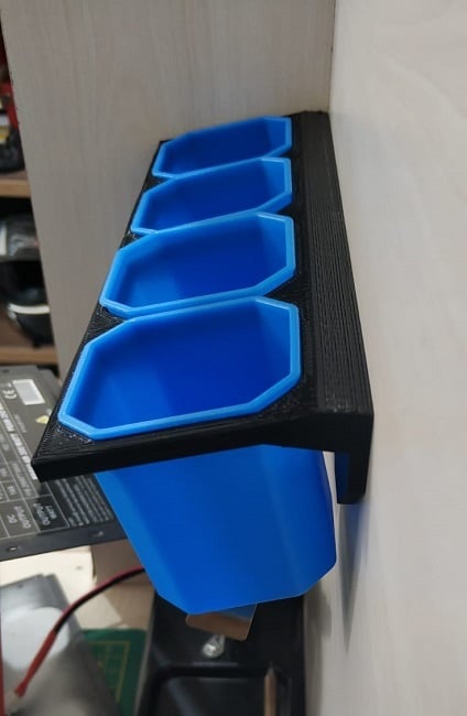 OctoBox Väggmonterad Liten Skruvlåda Med Magnet
