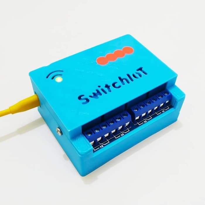 DIY Sonoff 4CH Smart Switch med SwitchIoT 4CH 3D Case Model