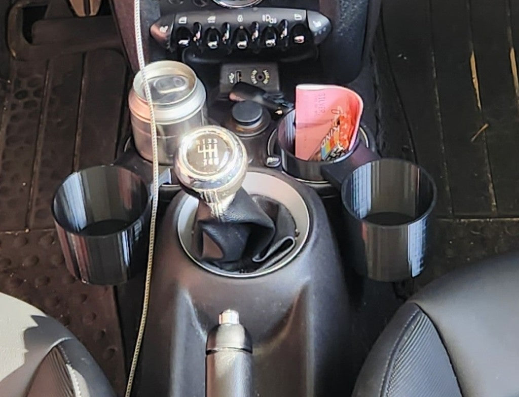 Mini Cooper S mugghållare för XL Soda och Yeti kaffemugg