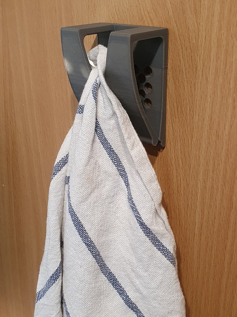 Klämkrok för trasa eller handduk