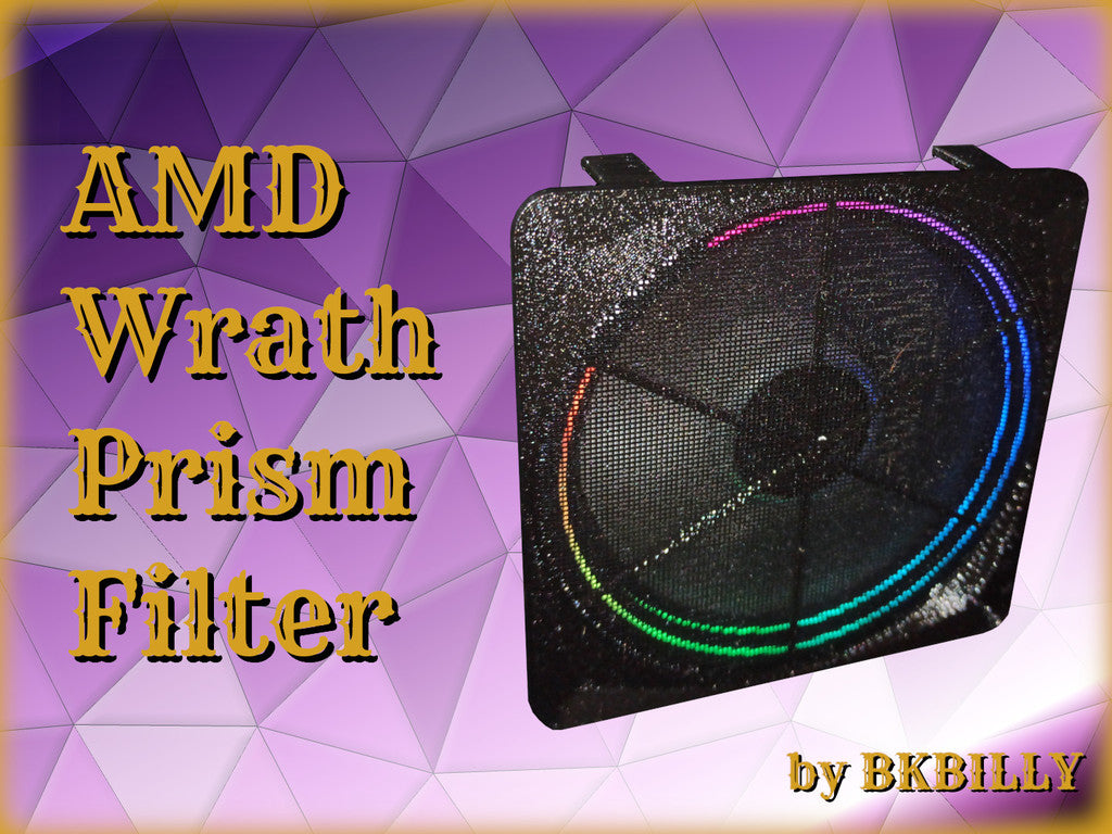AMD Wraith Prism CPU-kylare dammfilter