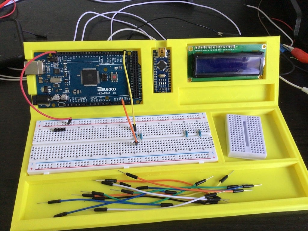 Arduino Microcontroller och Breadboard-stativ