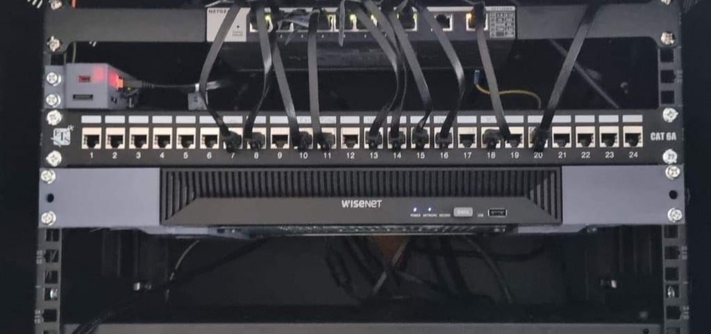 1RU Server Rack Monteringsfäste för NVR
