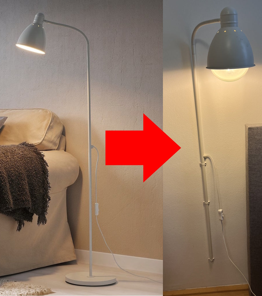 IKEA Lersta Lampa Väggmontering