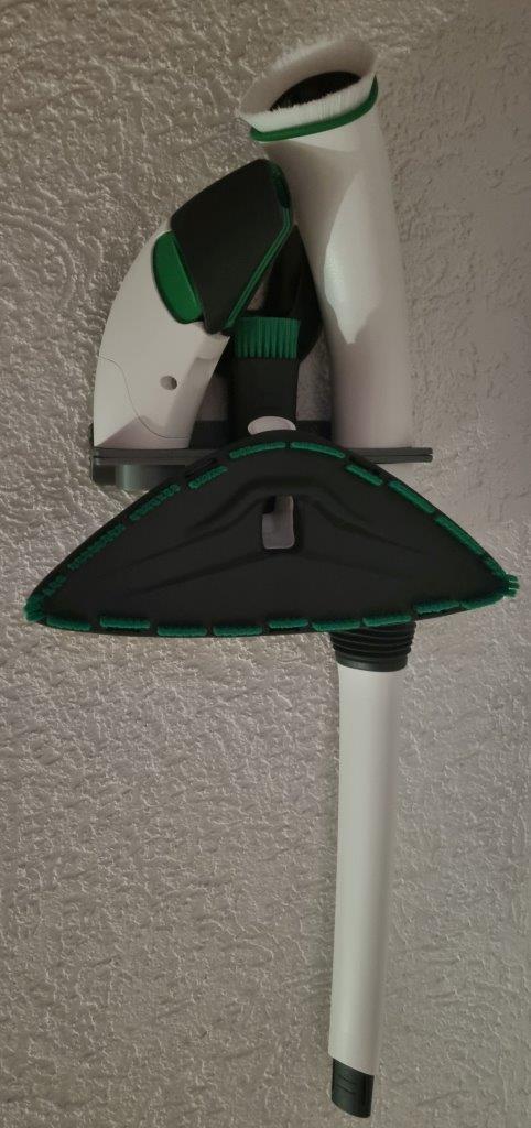 Väggfäste för Vorwerk Kobold dammsugartillbehörsset