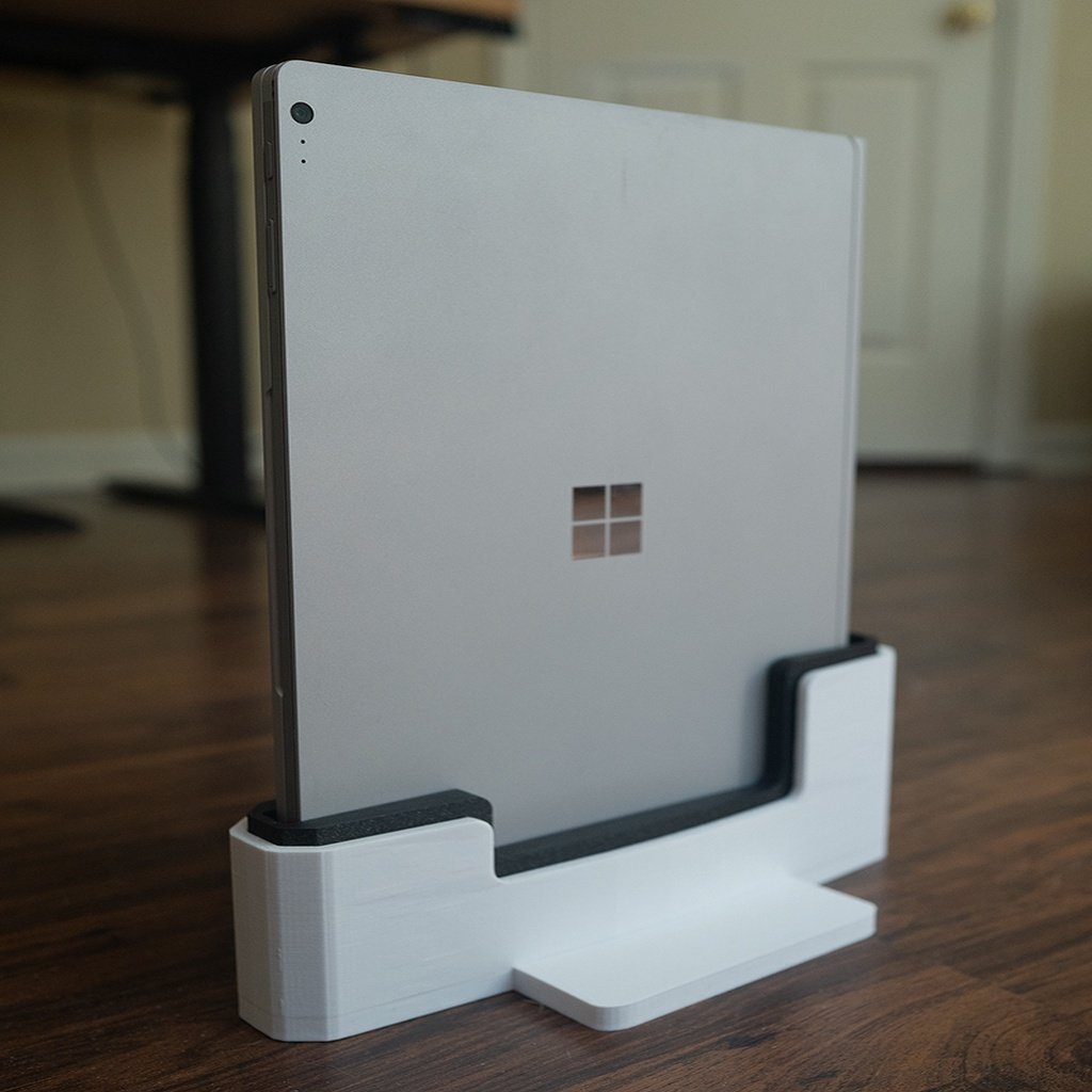 Bärbart stativ för Surface Book med möjlighet till anpassning