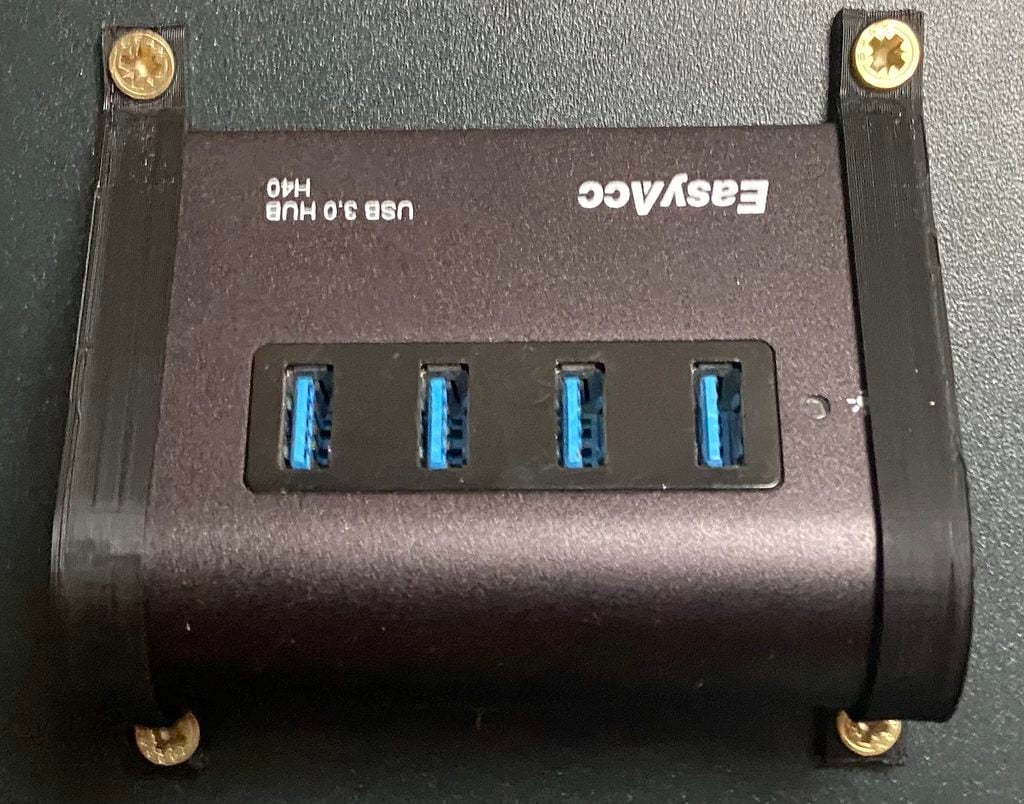 EasyAcc USB-hubbfäste för skrivbord/vägg