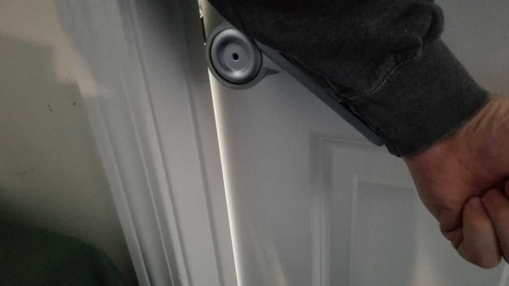 Dörröppningsadapter för hylsanvändning