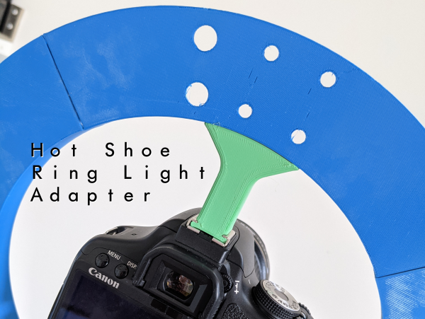 Hot Shoe Adapter för Ring Light Camera
