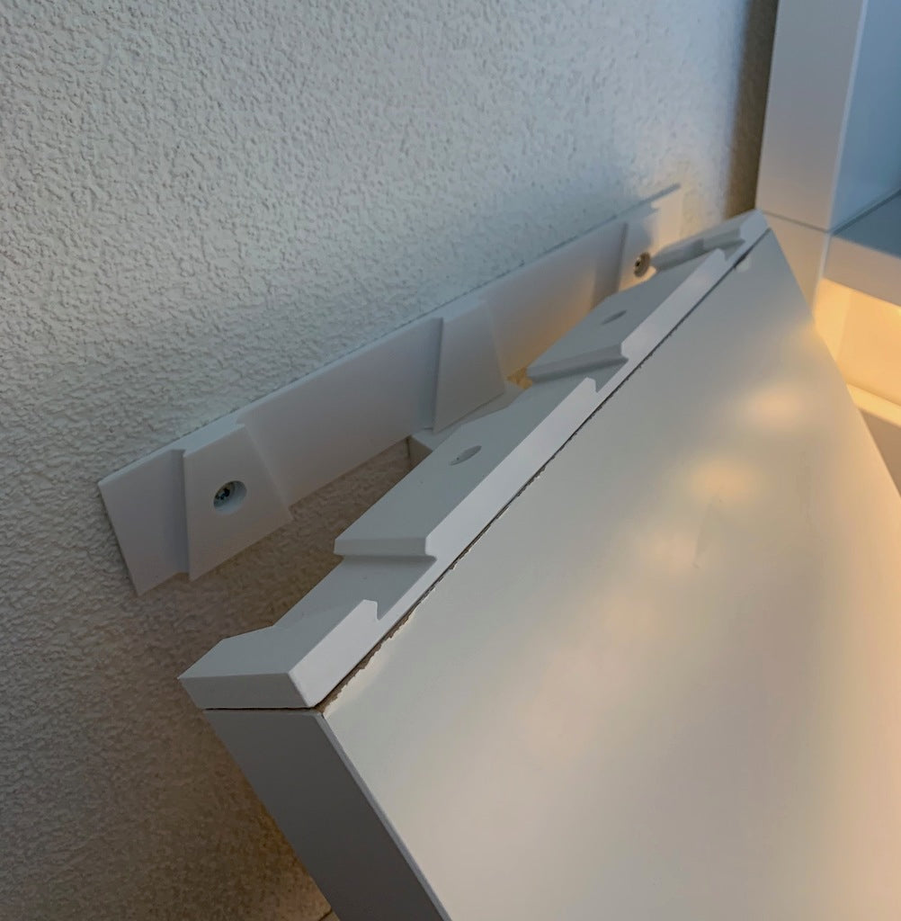 Förbättrad väggmontering för IKEA Lack hylla