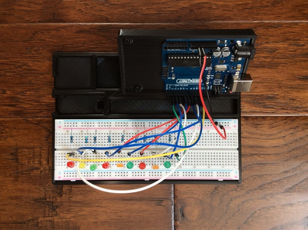 Arduino Uno/Mega/Nano Breadboard Hållare (Remix)
