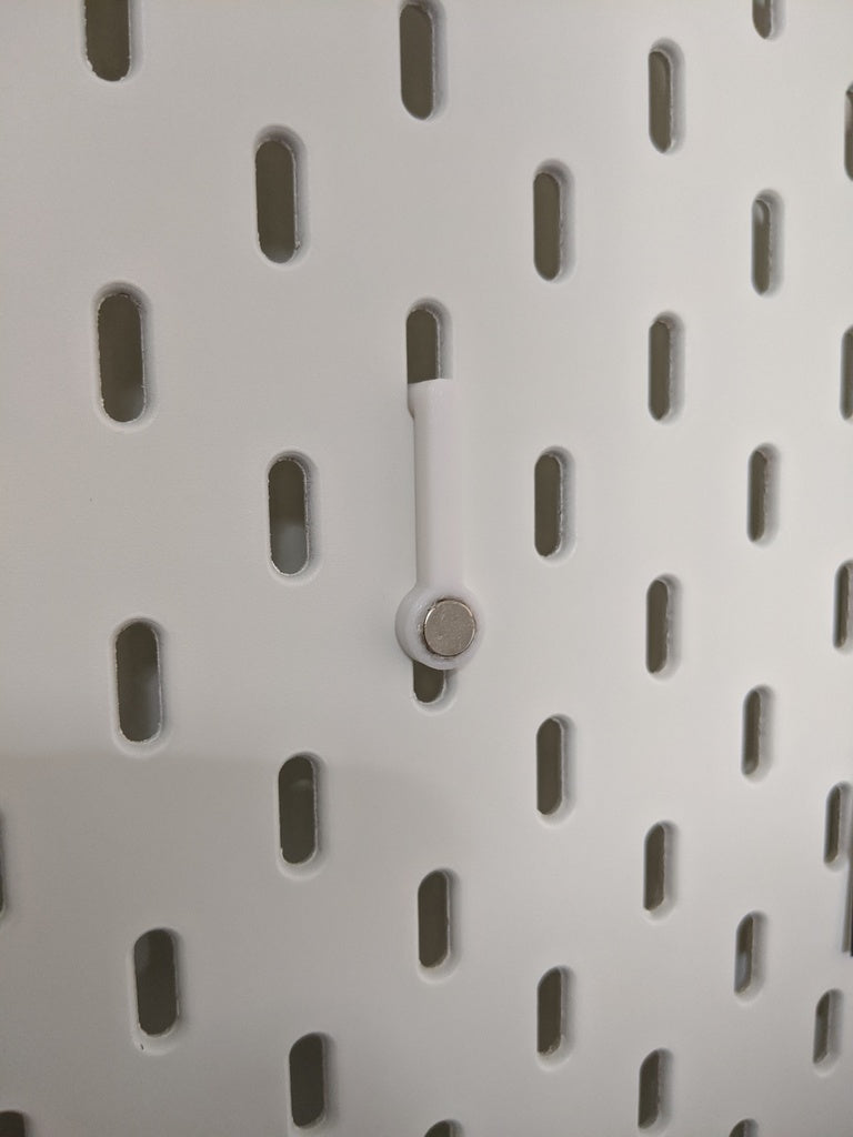 IKEA Skadis verktygshållare med 8 mm magnetklämma