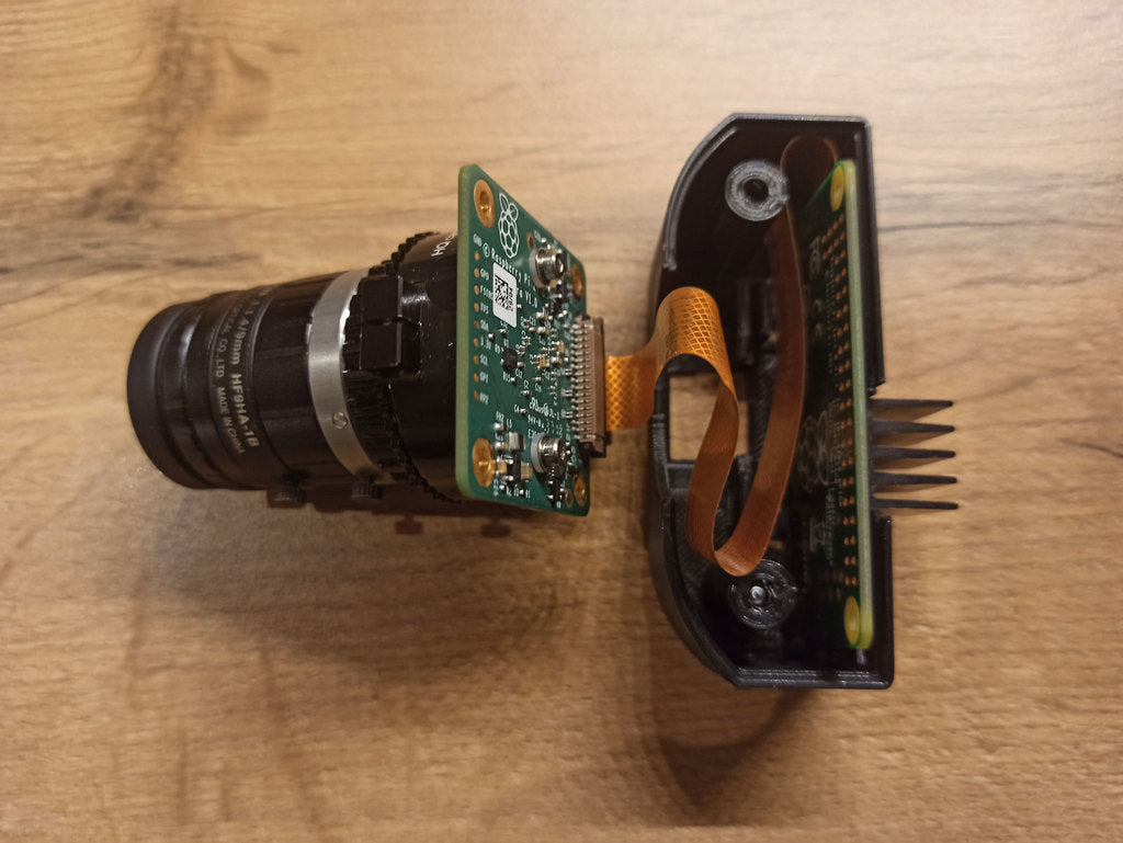 Smal Raspberry Pi högkvalitativ kamerafodral
