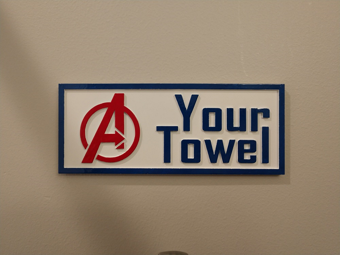 Avengers Handdukshängare för badrummet