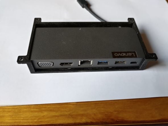 Underdesk Mount för Lenovo USB-C Travel Hub