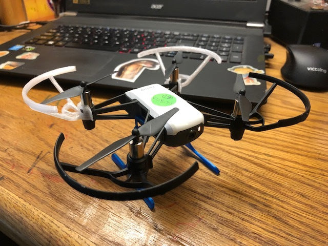 DJI Ryze Tello Drone Landningsställ med lastkrok