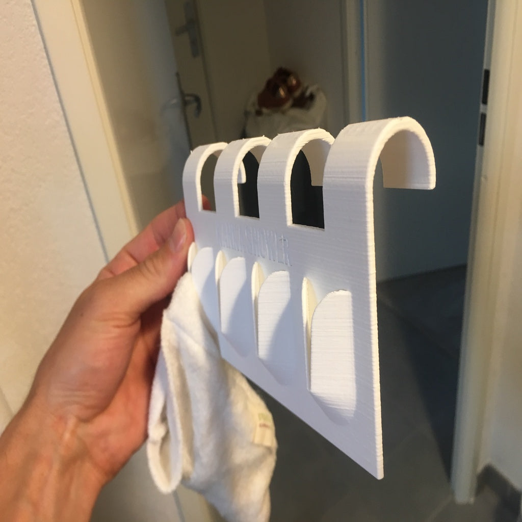 Handdukshållare för badrumsvärmare