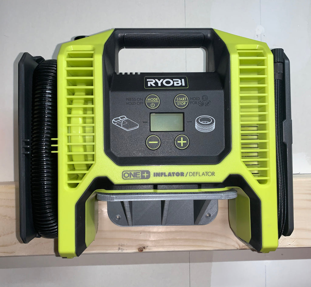 Väggmonterad Ryobi One+ verktygshylla och hållare