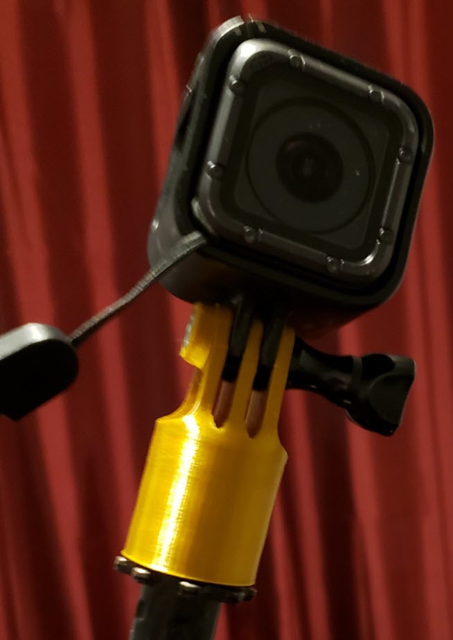 GoPro mikrofonstativfäste (mikrofonfäste)