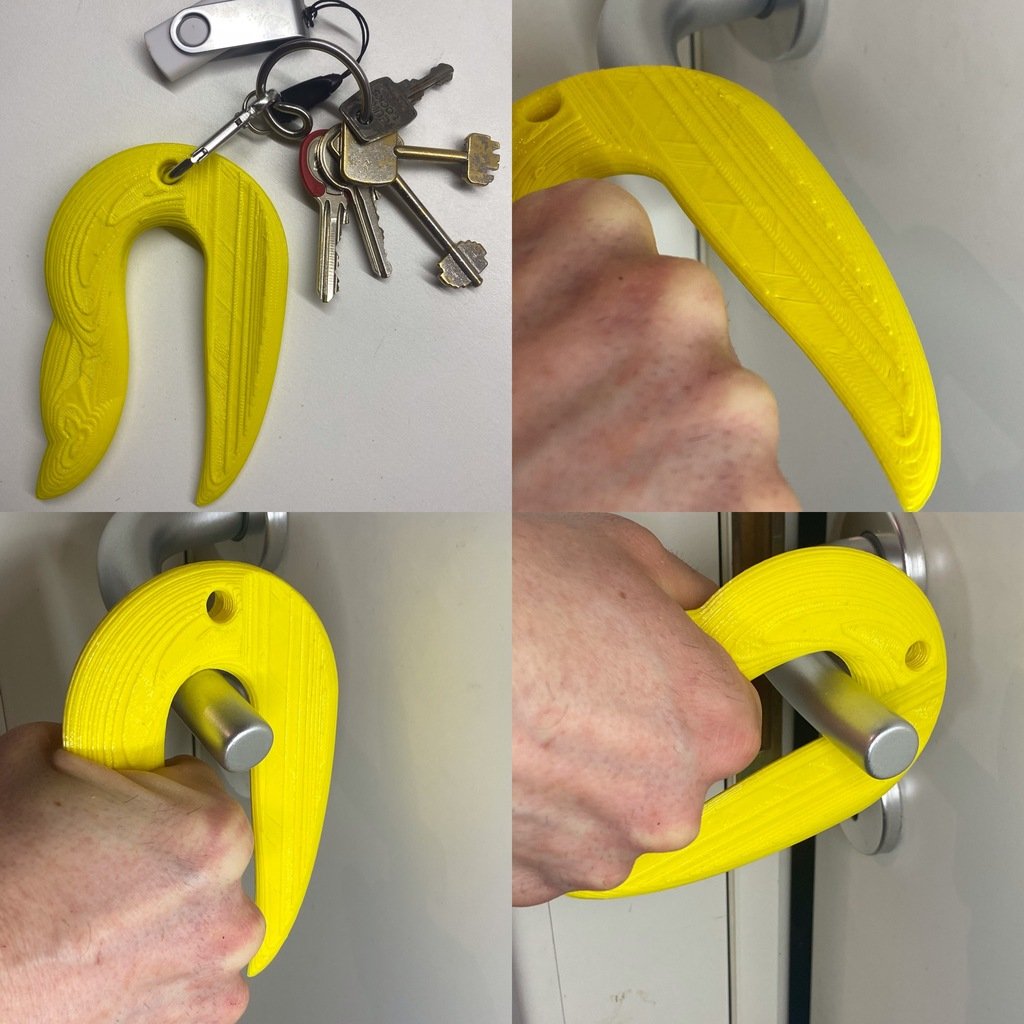 Toucan Sawgrabber: Nyckelring och handsfree dörröppnare